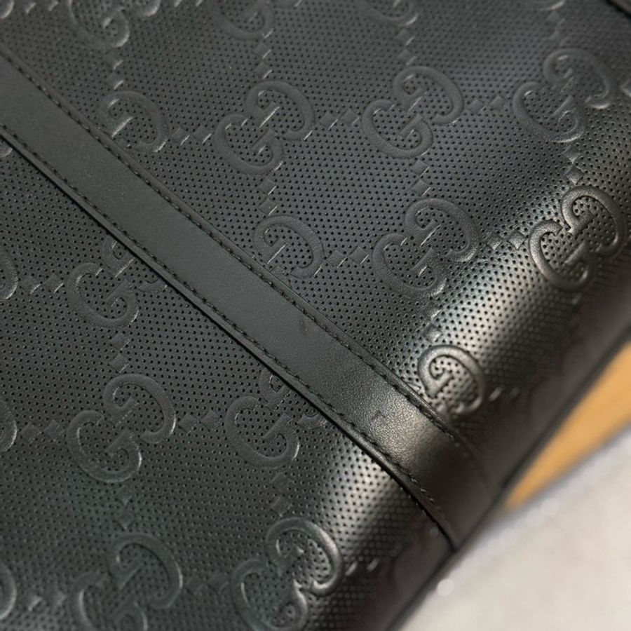 (台灣購證🇹🇼)Gucci男士浮雕公事包💼 背袋全新未使用-6