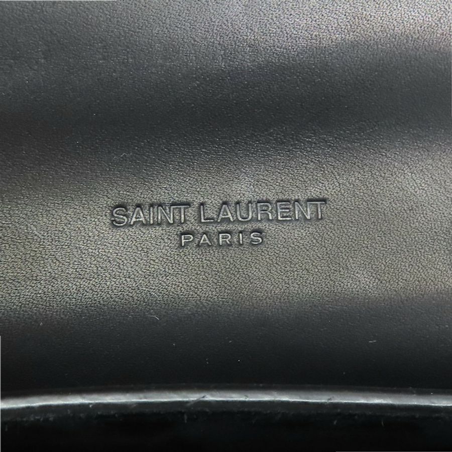 黑色 牛皮 Kaia 肩背包【SAINT LAURENT YSL 聖羅蘭 】 619740-6