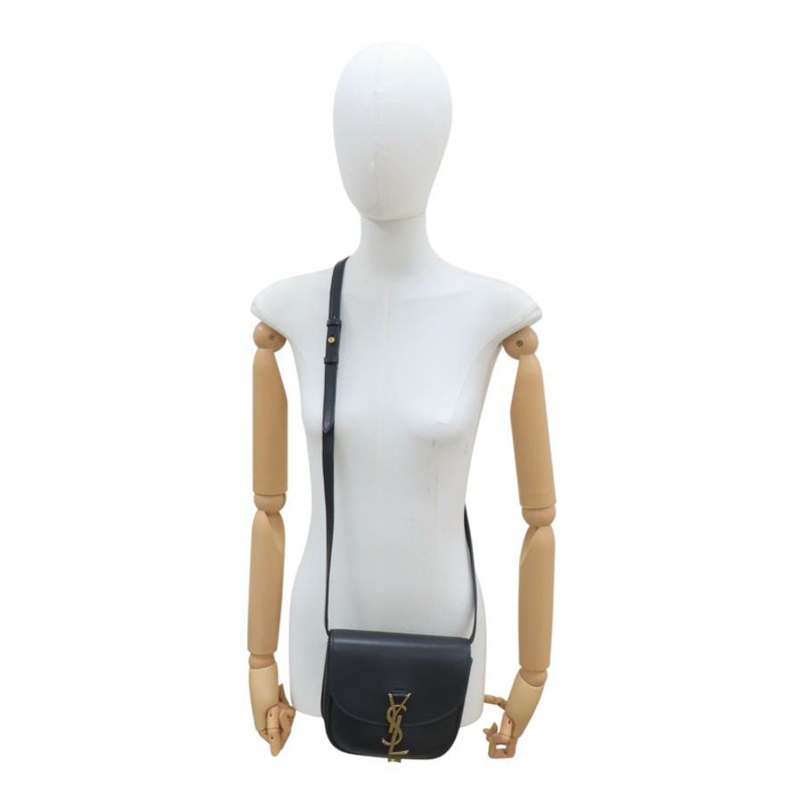黑色 牛皮 Kaia 肩背包【SAINT LAURENT YSL 聖羅蘭 】 619740-11