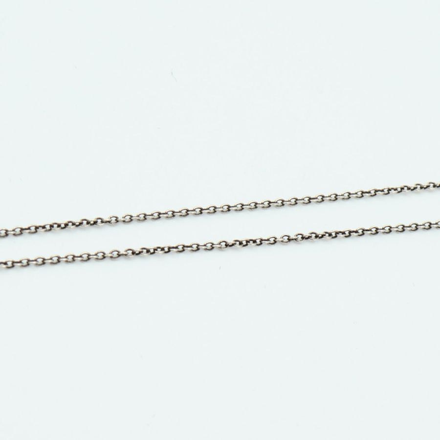 TIFFANY＆CO 925純銀Open Heart Necklace項鍊-5