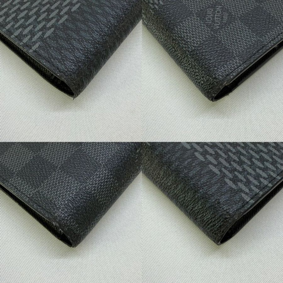 LV BRAZZA棋盤格長夾-8