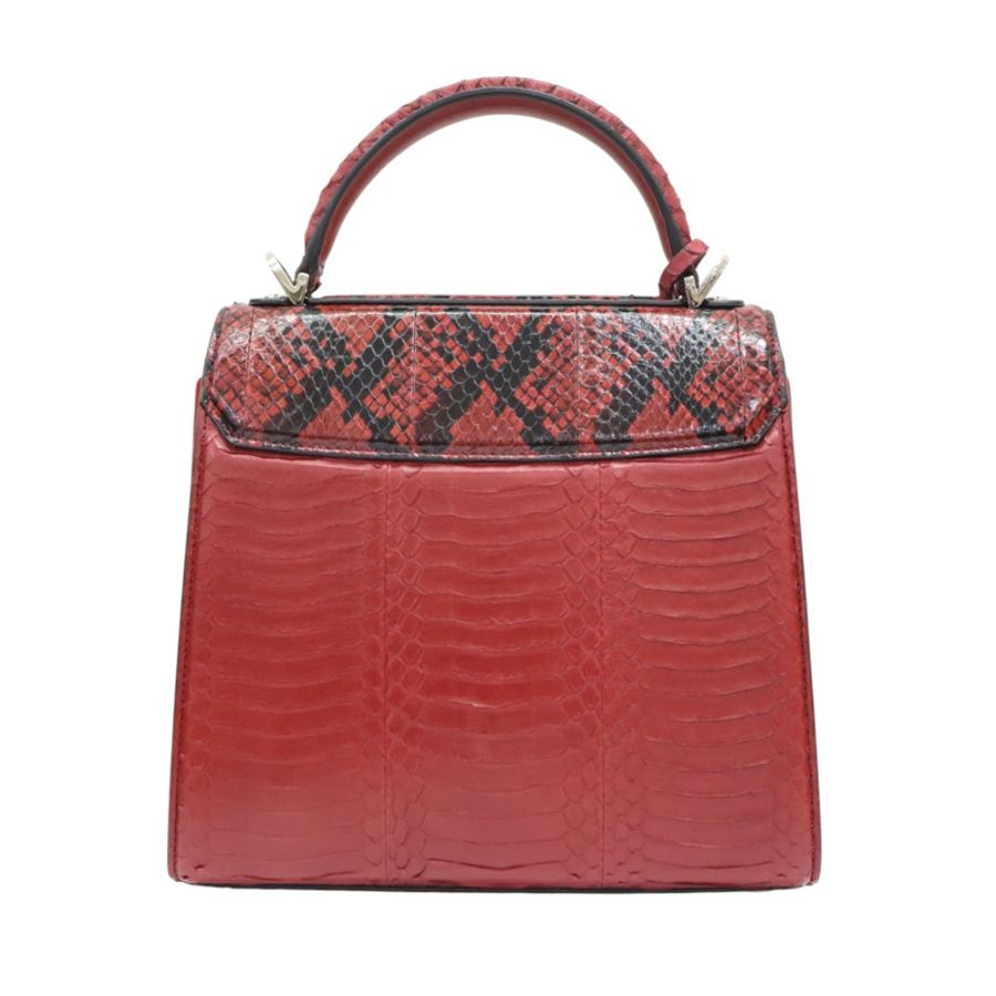 紅色 蛇皮 Boxyz Handle 兩用包【Salvatore Ferragamo 費拉格慕】 21 I061/00-1