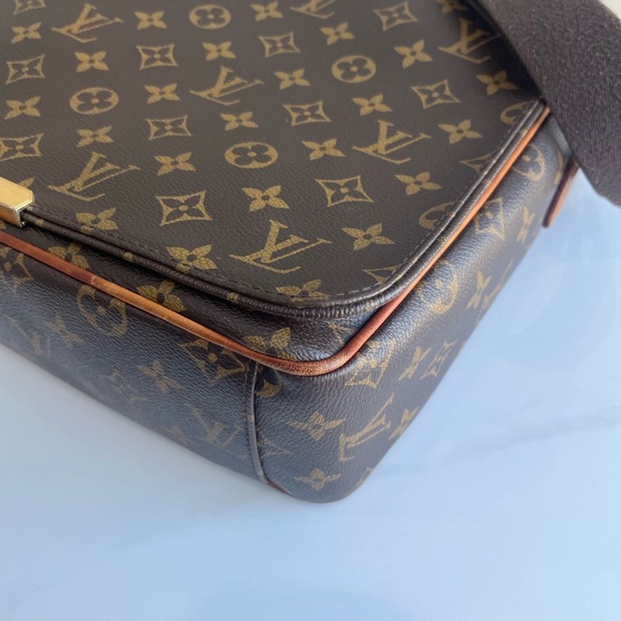 97新lv/路易威登 男士經典老花單肩斜挎翻蓋包郵差包尺寸;32*26*10 一-3