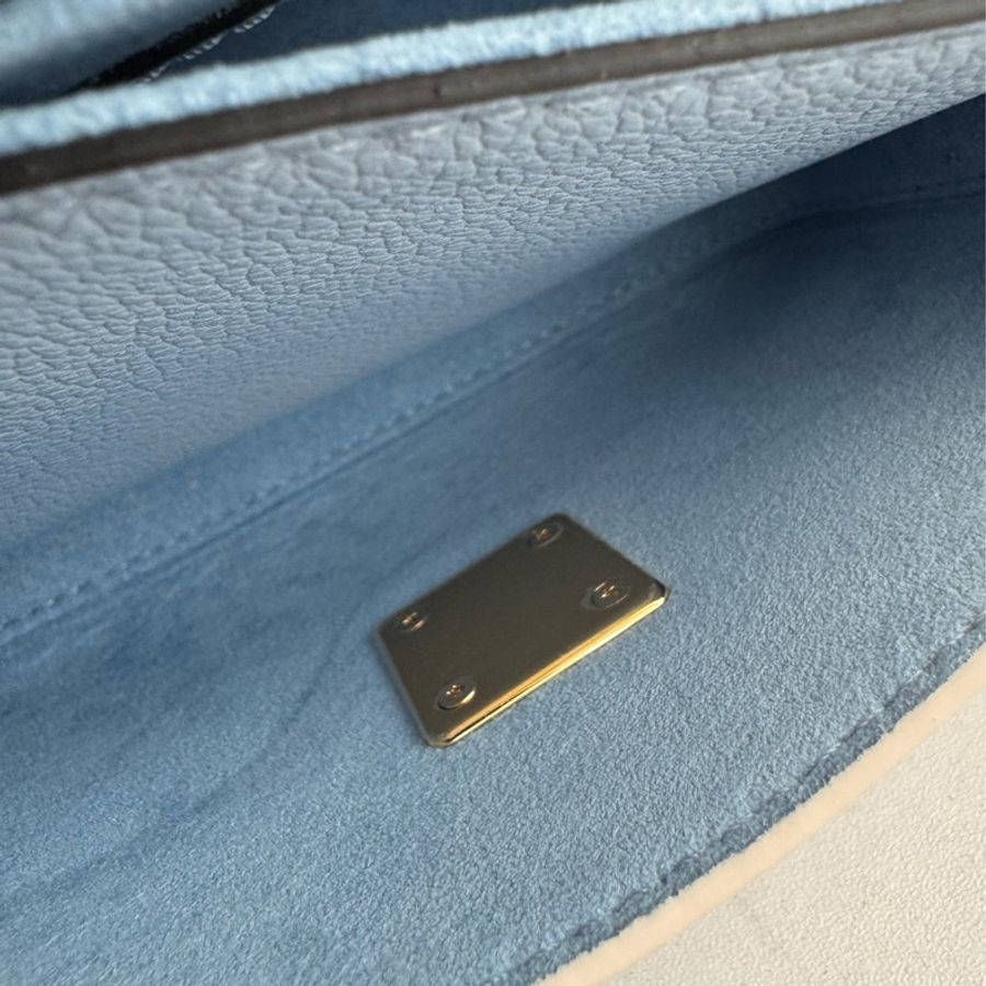 LV Lockme Tender寶寶藍/白皮革雙層兩用包-30