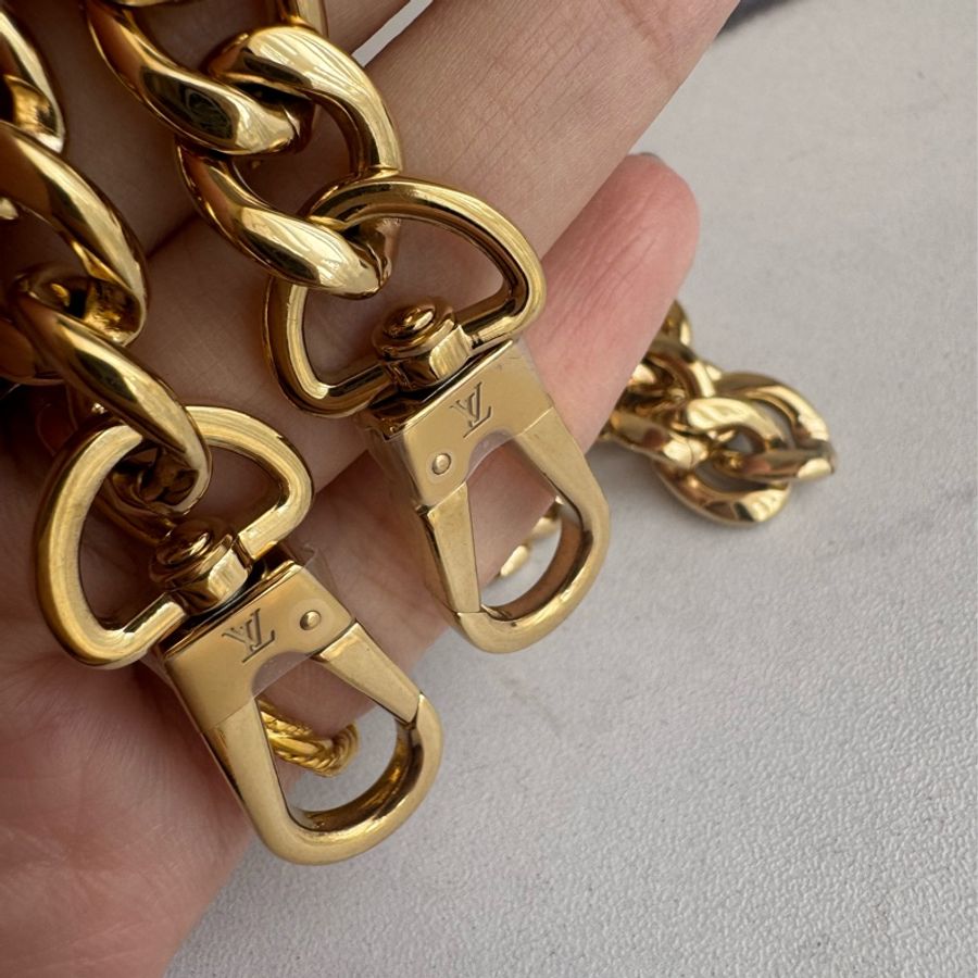 LV Lockme Tender寶寶藍/白皮革雙層兩用包-36