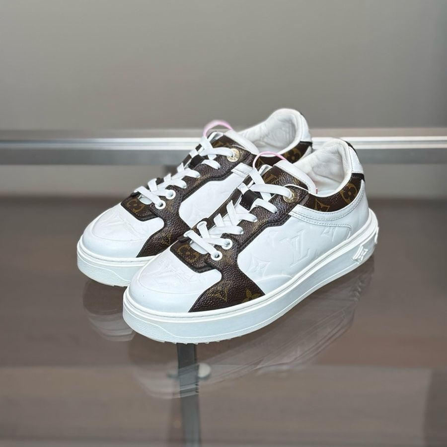 95新LOUIS VUITTON/路易威登 Time Out 牛皮 37碼無附件一-0