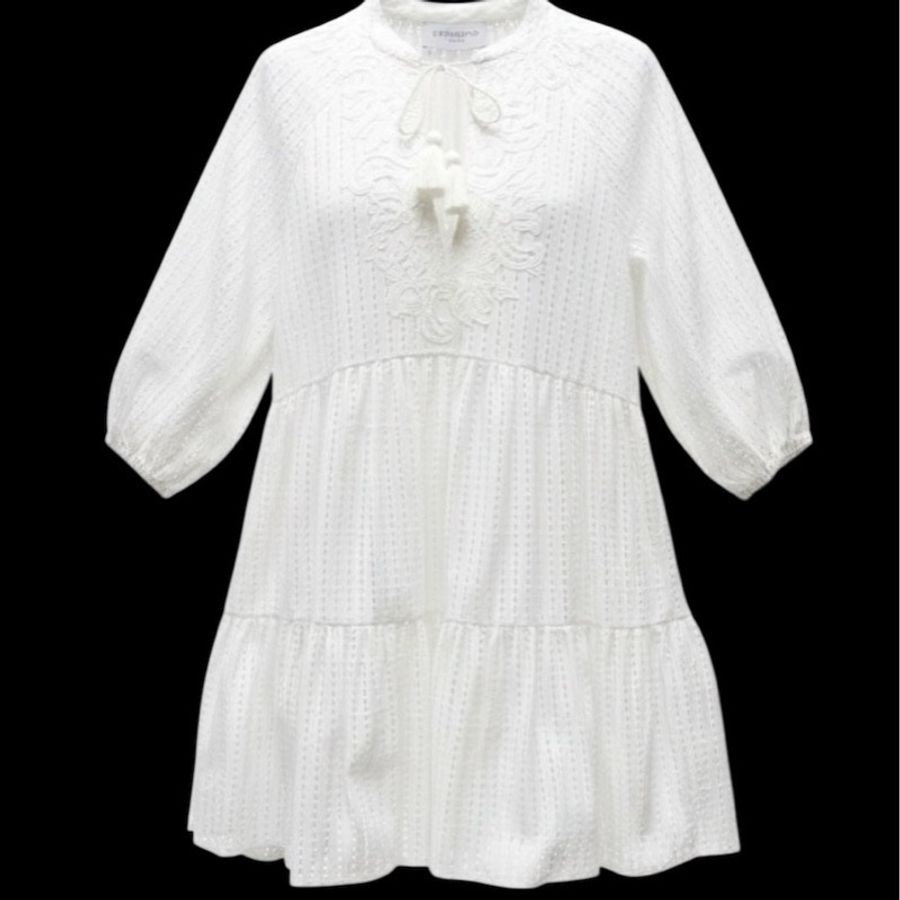 ERMANNO SCERVINO 蕾絲簍空小洋裝 IT42 原價59500 版型偏小-9