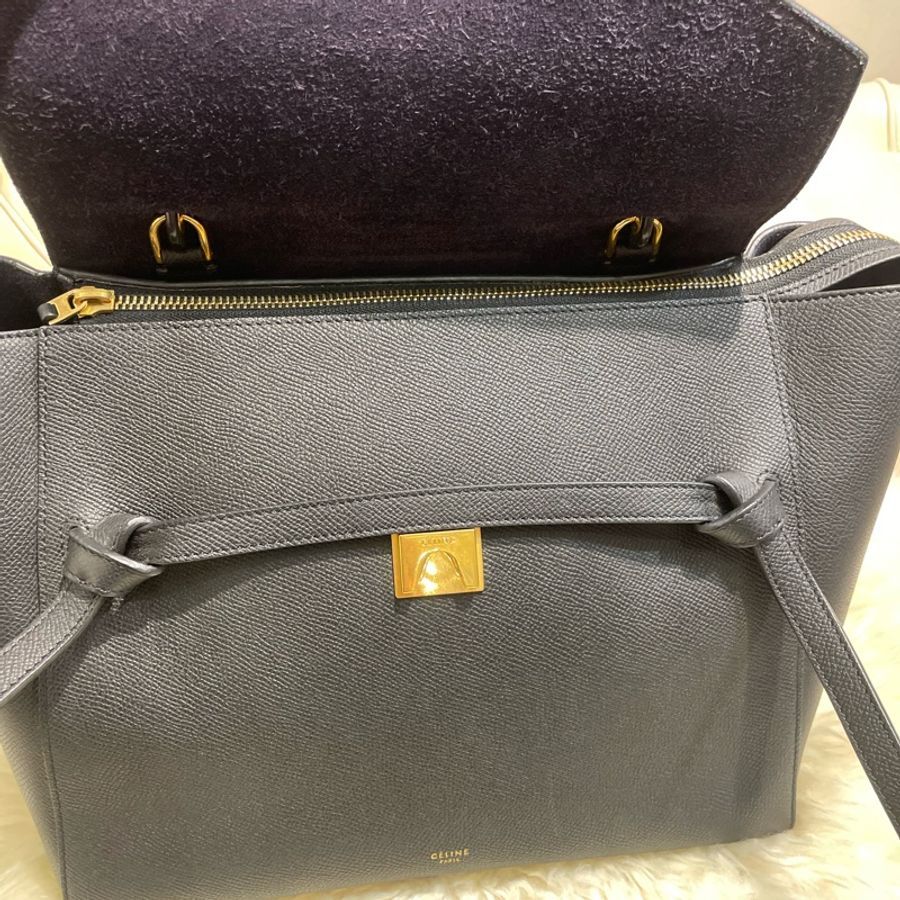 Celine Belt Micro Black-6