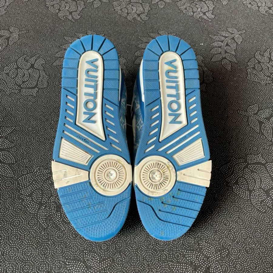 97新lv trainer白藍牛仔42碼無附件-8