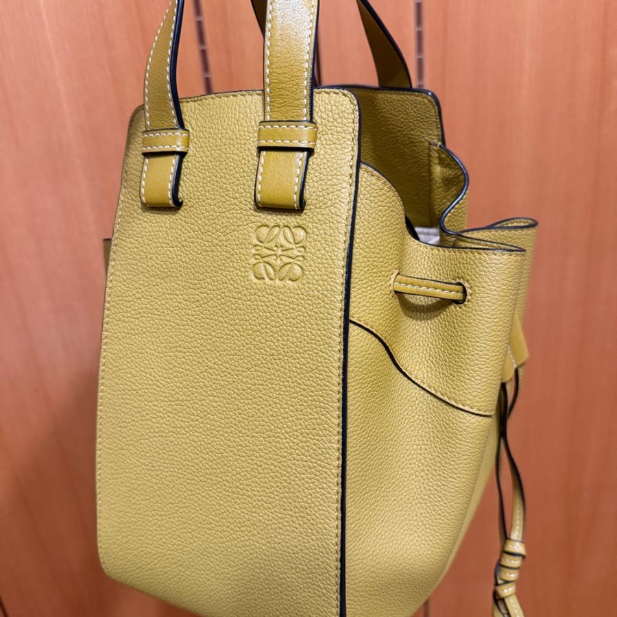 Loewe hammock吊床包(芥末黃)small-2