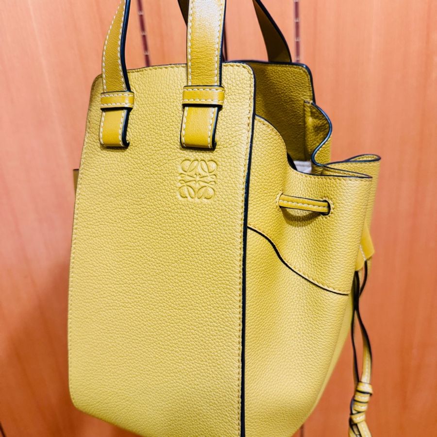 Loewe hammock吊床包(芥末黃)small-7