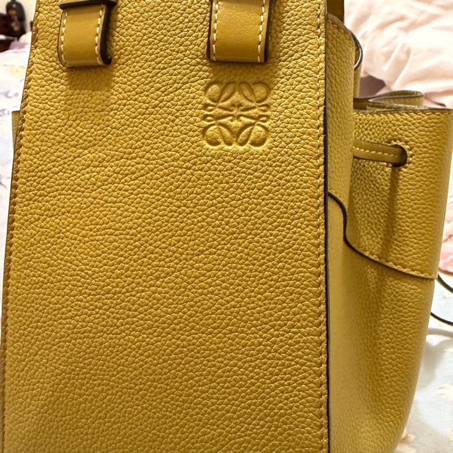 Loewe hammock吊床包(芥末黃)small-8