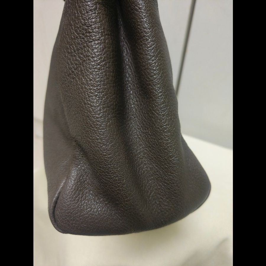 【8成新】㊣✨ FENDI✨芬迪 peekaboo 褐色 老花 皮革 梯形 兩用 肩背包 斜背包/雙F/二手包/二手精品/保證正品-25