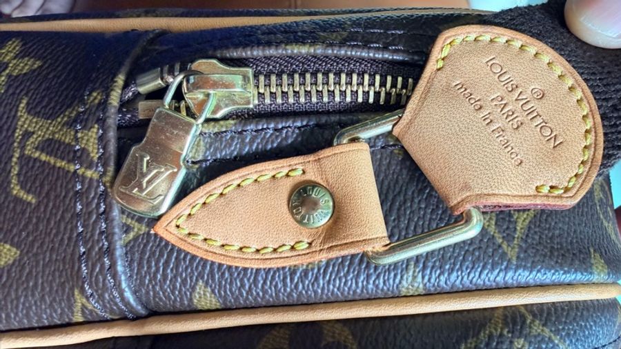 真品 LV 路易威登 Monogram Reporter PM M45254 記者包 肩背包 斜背包 旅行包-52