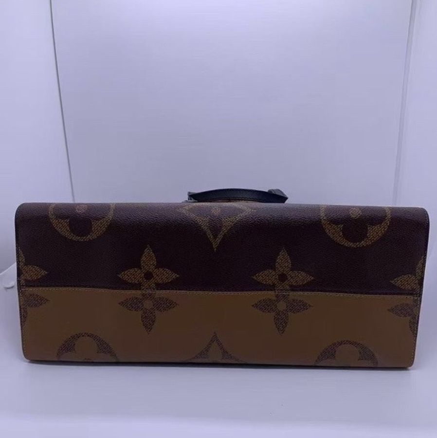 99新路易威登 Lv one the go拼色老花大號芯片-4