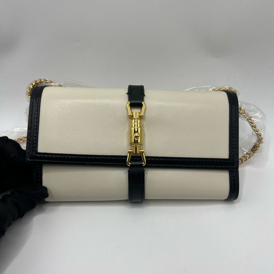 GUCCI古驰Jackie 1961系列链条钱包-0