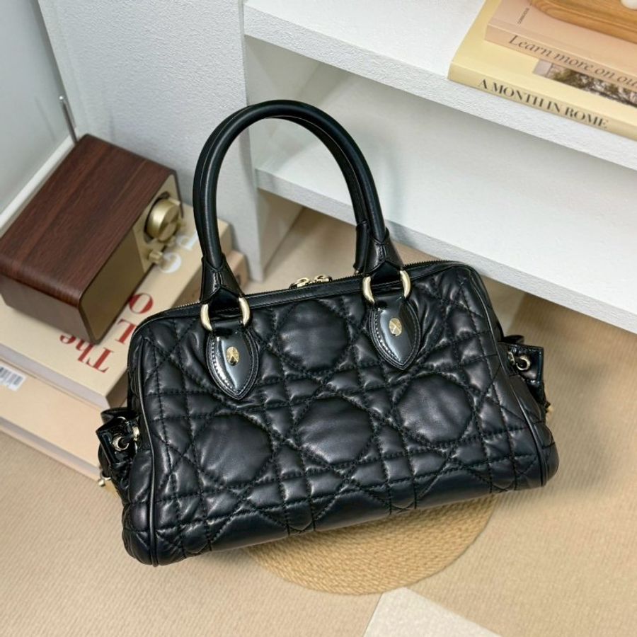 🏷Dior 迪奧.手提保齡球包/客人寄賣-1