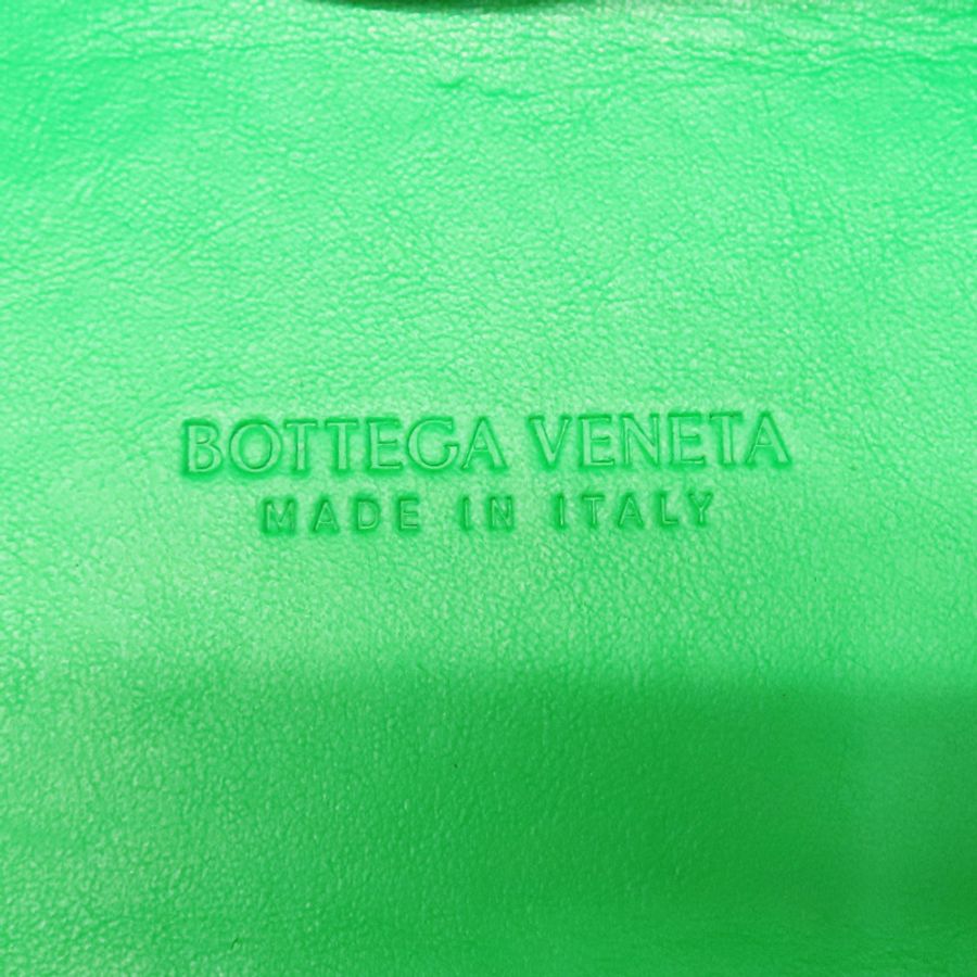 綠色 毛絨 Acro 手提包【BOTTEGA VENETA BV 寶緹嘉】 652867-7