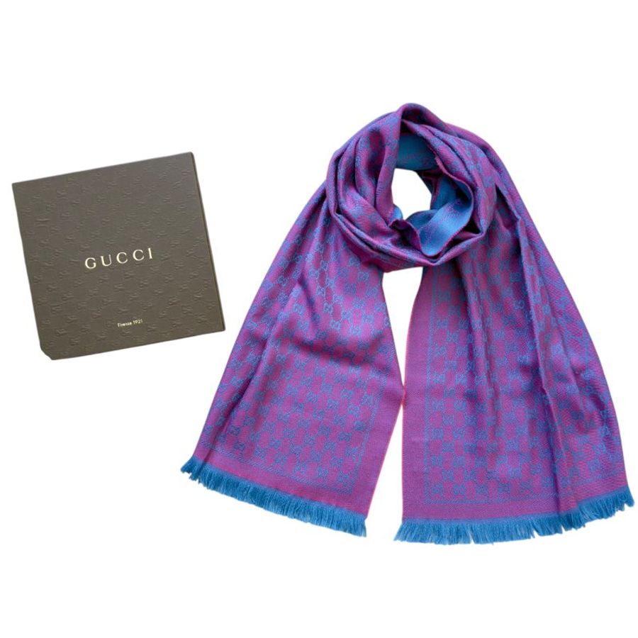 GUCCI GG 雙面 圍巾-0