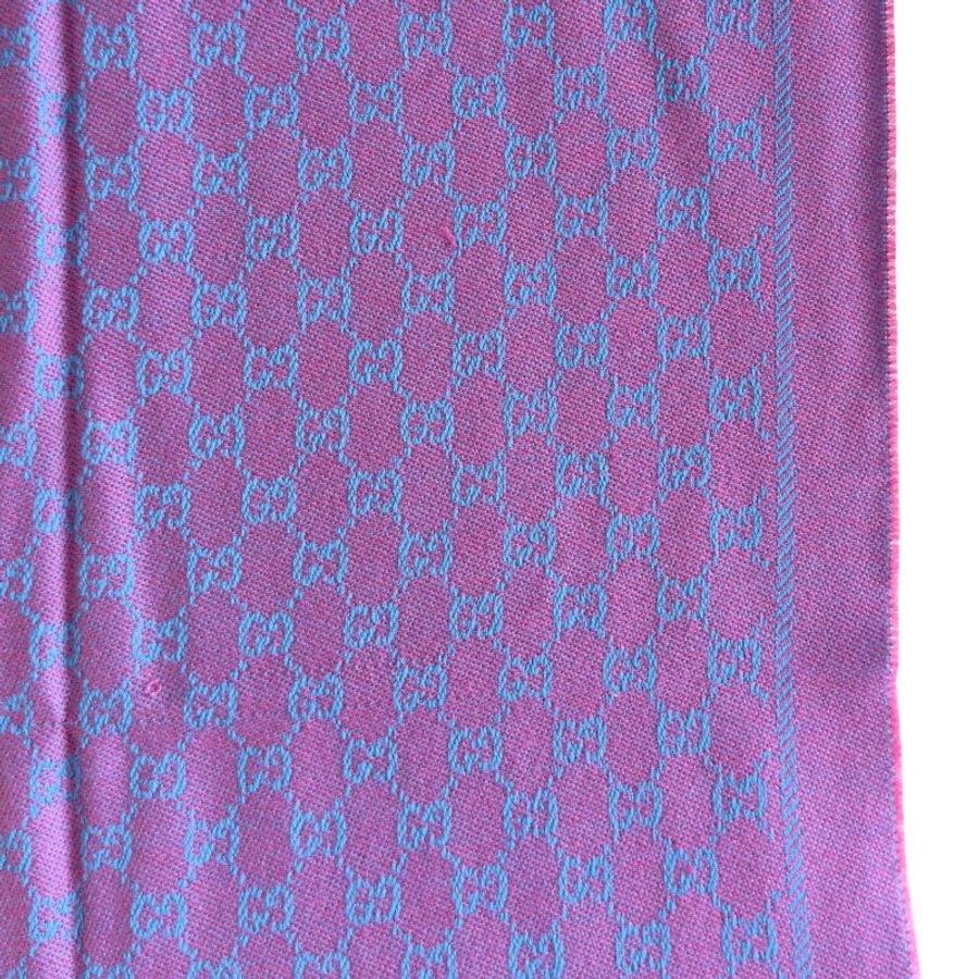 GUCCI GG 雙面 圍巾-15