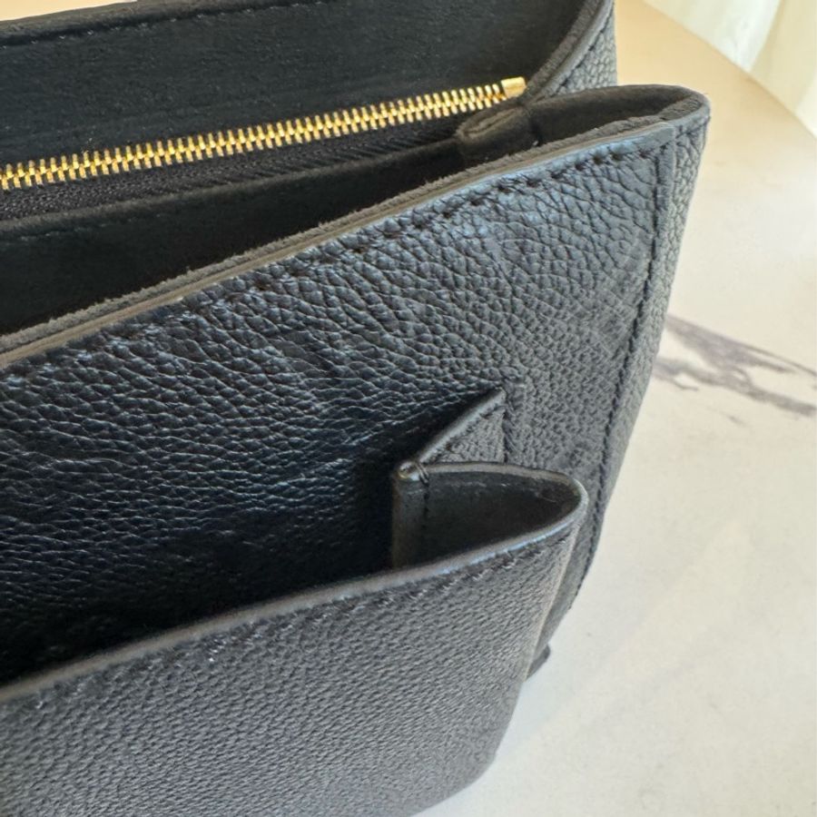 Lv M44151黑壓紋VAVIN金鏈包 肩背/斜背都好看-32