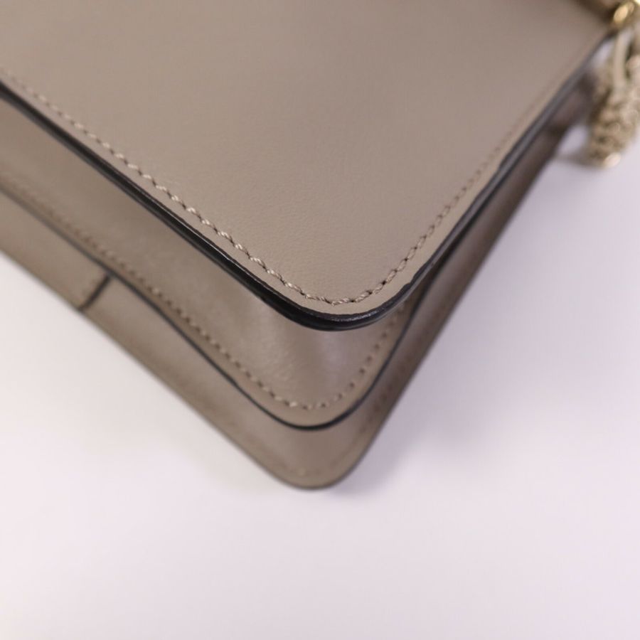 Chloe 牛皮/麂皮皮革Faye Mini Bag金扣手挽肩背兩用袋-8