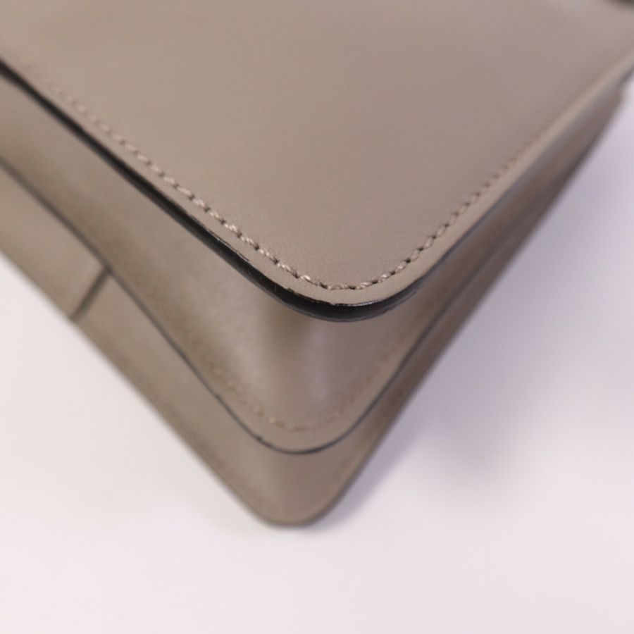 Chloe 牛皮/麂皮皮革Faye Mini Bag金扣手挽肩背兩用袋-10