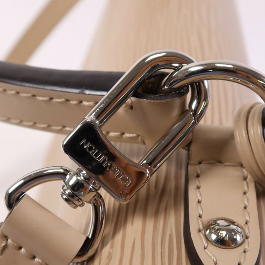 LOUIS VUITTON Epi Cluny MM銀扣手挽肩背兩用袋-7
