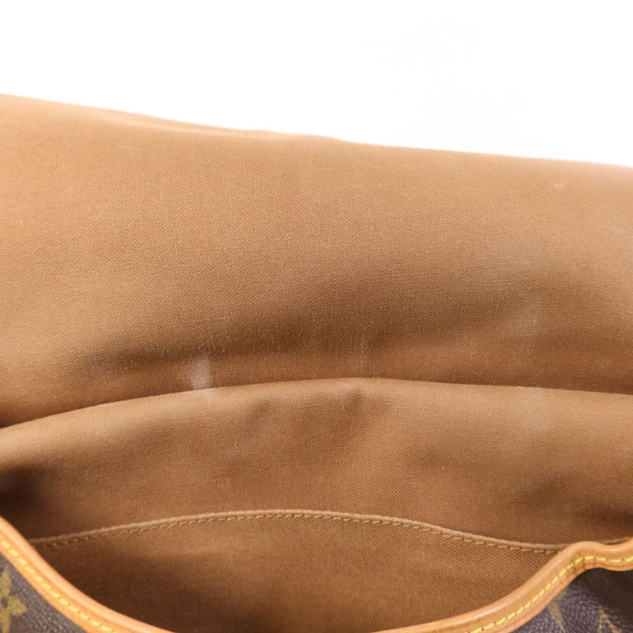 LOUIS VUITTON Monogram Saumur 30金扣肩背袋-18