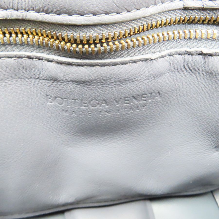 灰色 羊皮編織 Padded Cassette 枕頭包 肩背包【BOTTEGA VENETA BV 寶緹嘉】 717506-6