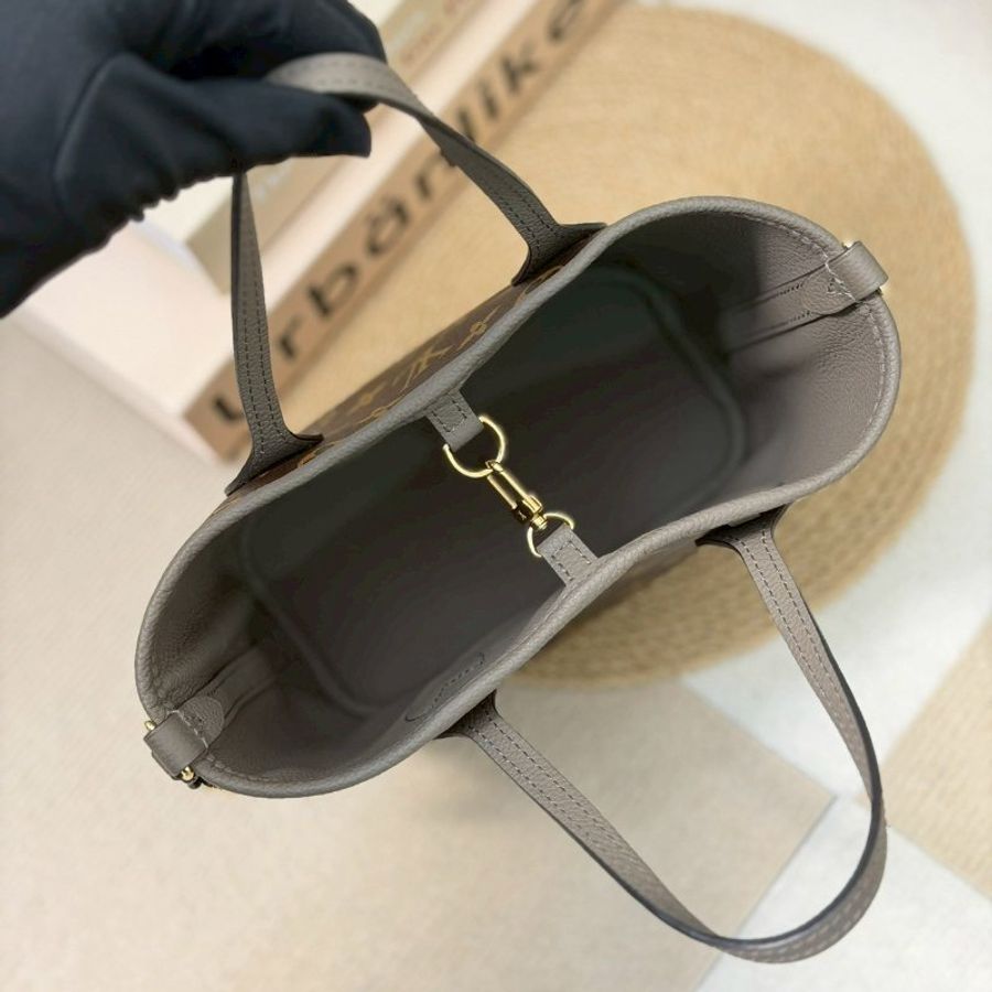 (稀有釋出、大全配✨)🏷LV 路易威登.Neverfull Inside Out MM 雙面小托特 芯片款 M28349-14
