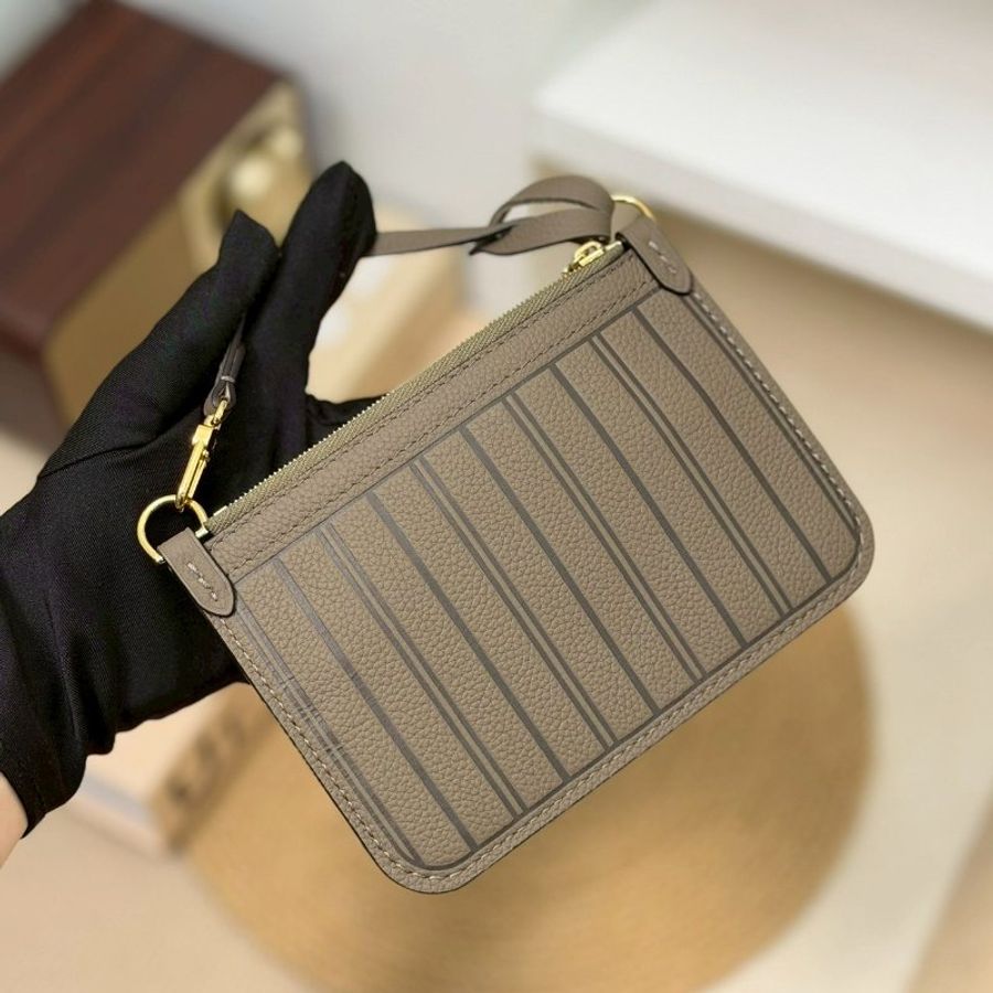 (稀有釋出、大全配✨)🏷LV 路易威登.Neverfull Inside Out MM 雙面小托特 芯片款 M28349-17