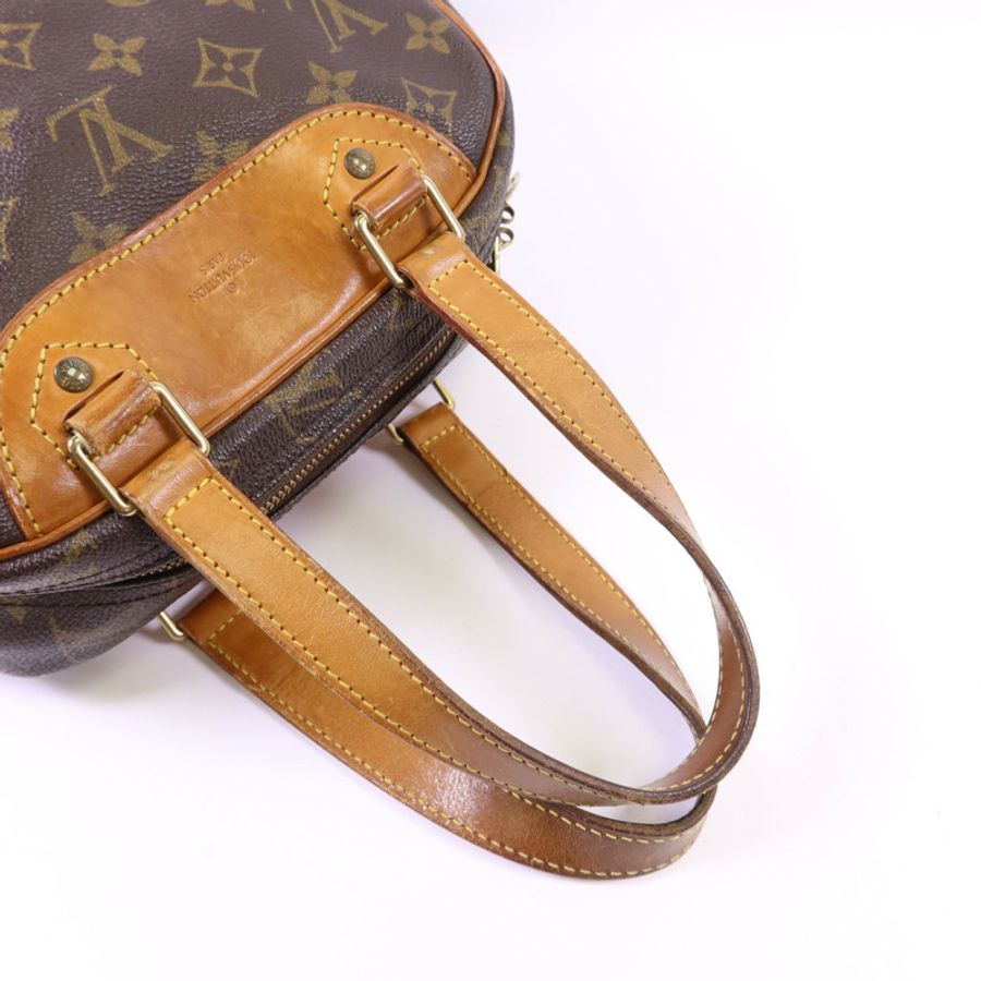 LOUIS VUITTON Monogram Excursion Shoe Case金扣手挽袋-4