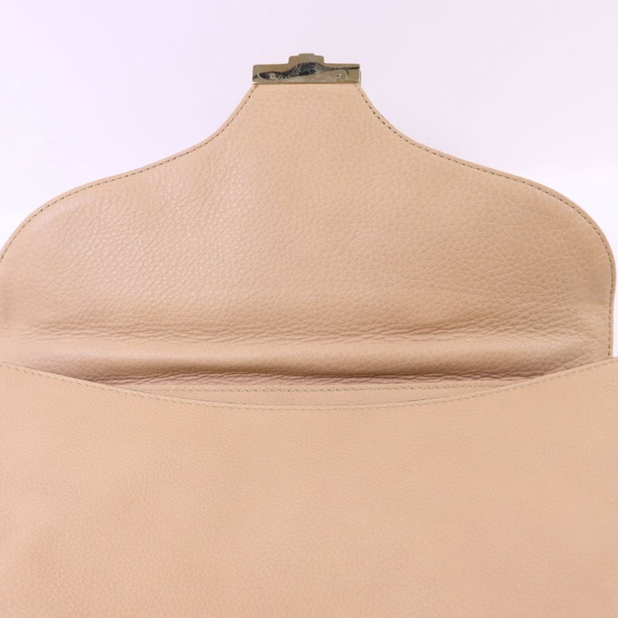 Valentino 牛皮皮革Shoulder Bag金扣肩背袋-8