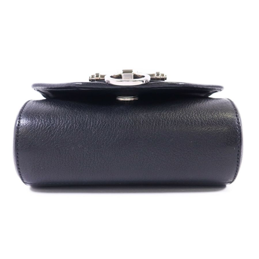 GIVENCHY 羊皮皮革Obsedia Crossbody Bag銀扣肩背袋-3