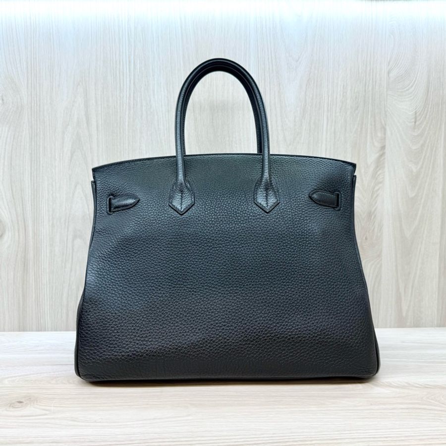 HERMES 爆款✨89Noir黑金TOGO皮Birkin35-2