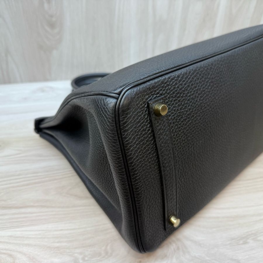HERMES 爆款✨89Noir黑金TOGO皮Birkin35-12