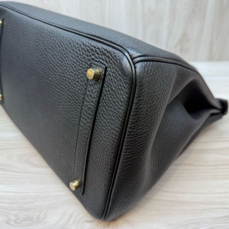 HERMES 爆款✨89Noir黑金TOGO皮Birkin35-13