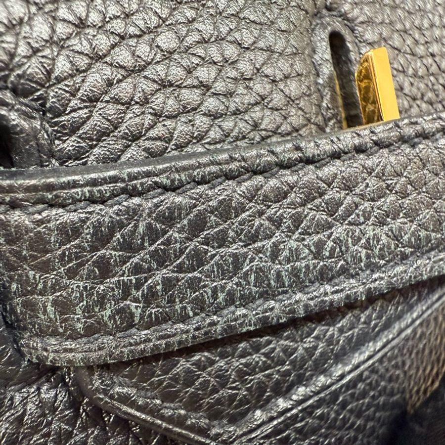 HERMES 爆款✨89Noir黑金TOGO皮Birkin35-15