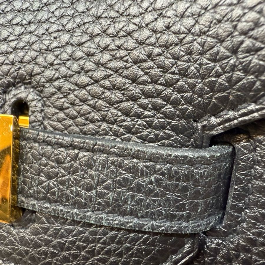 HERMES 爆款✨89Noir黑金TOGO皮Birkin35-19