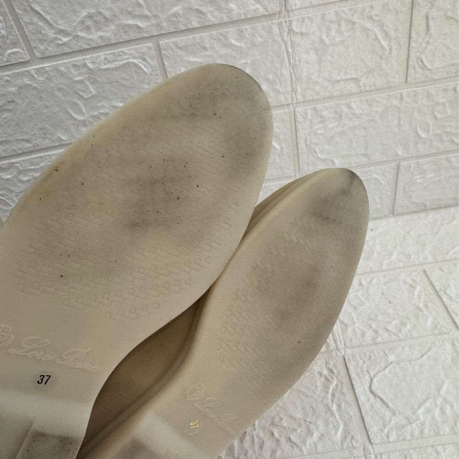 LORO PIANA杏色樂福鞋👞 貴婦名媛最愛😻-23
