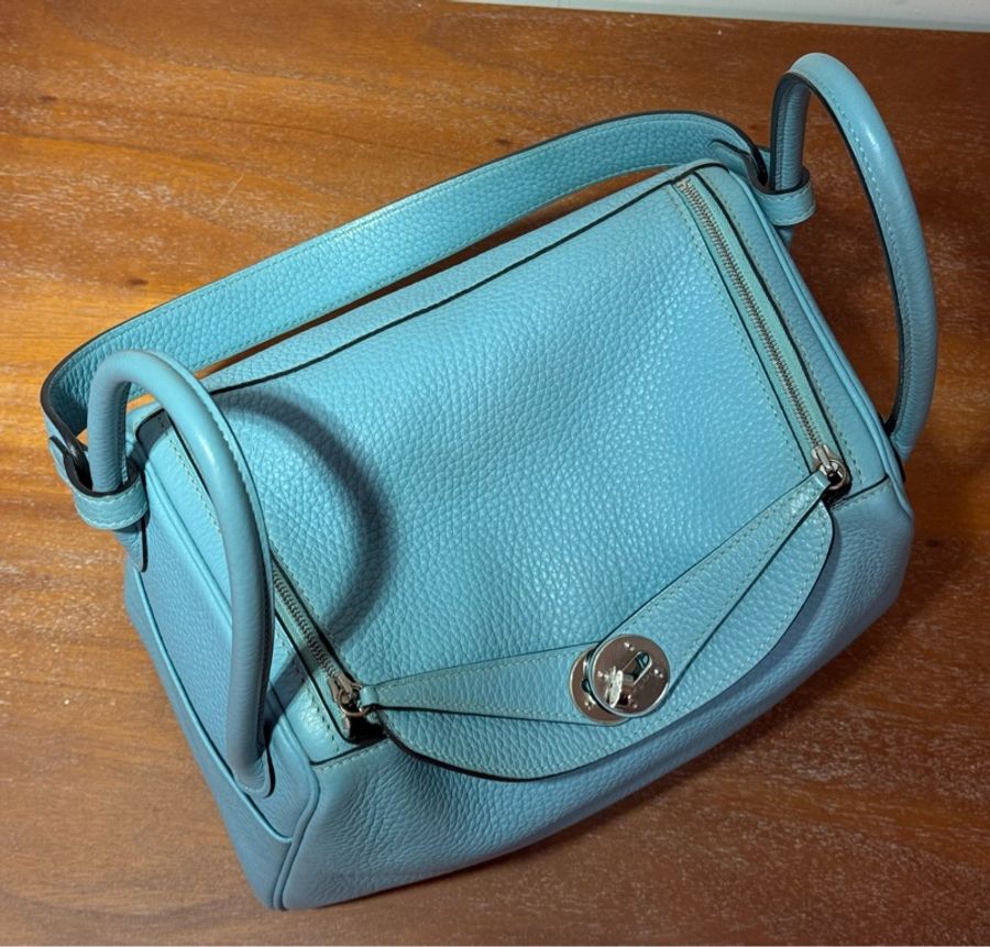 Hermès Lindy 26cm 馬卡龍色-5