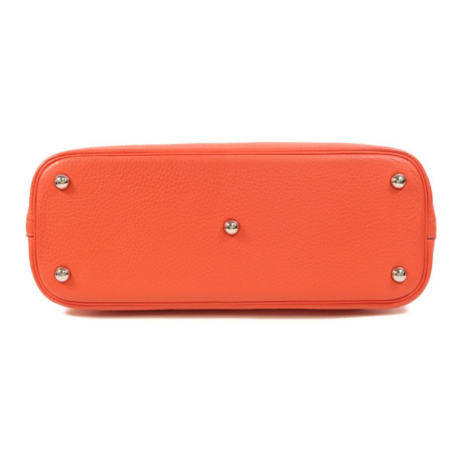HERMES Clemence皮革Bolide 31銀扣手挽肩背兩用袋Rose Jaipur-3