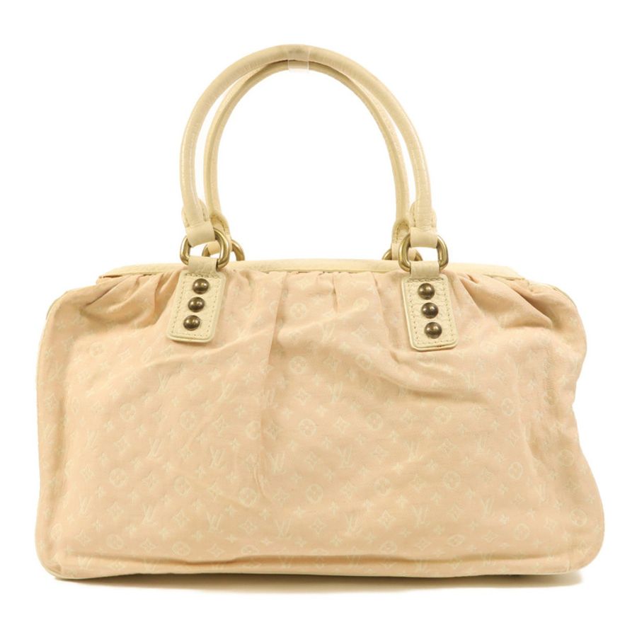 LOUIS VUITTON Monogram Mini Lin Trapeze GM金扣手挽袋-1