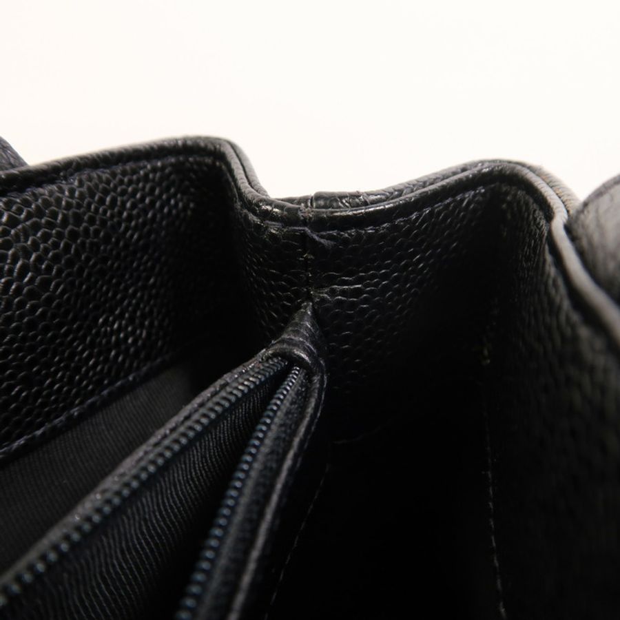 CHANEL 牛皮皮革Vintage Tote Bag金扣肩背袋-17
