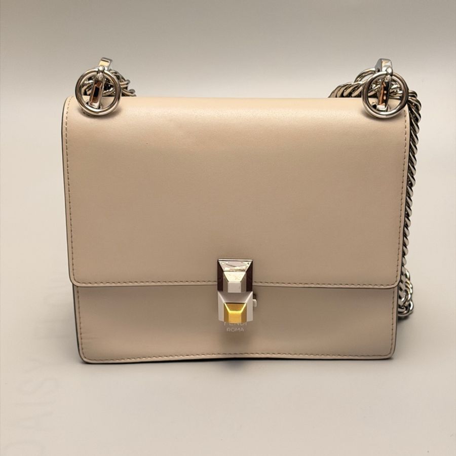 Fendi Kan I small leather shoulder bag-0