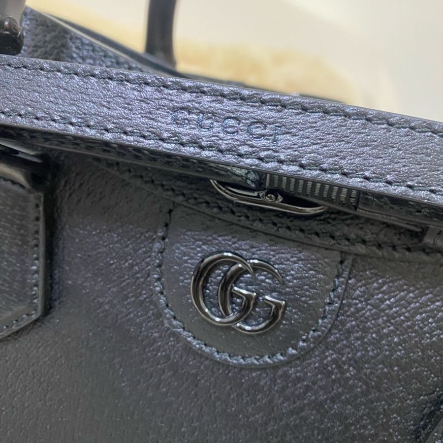 Gucci Diana 竹節手把托特包-27