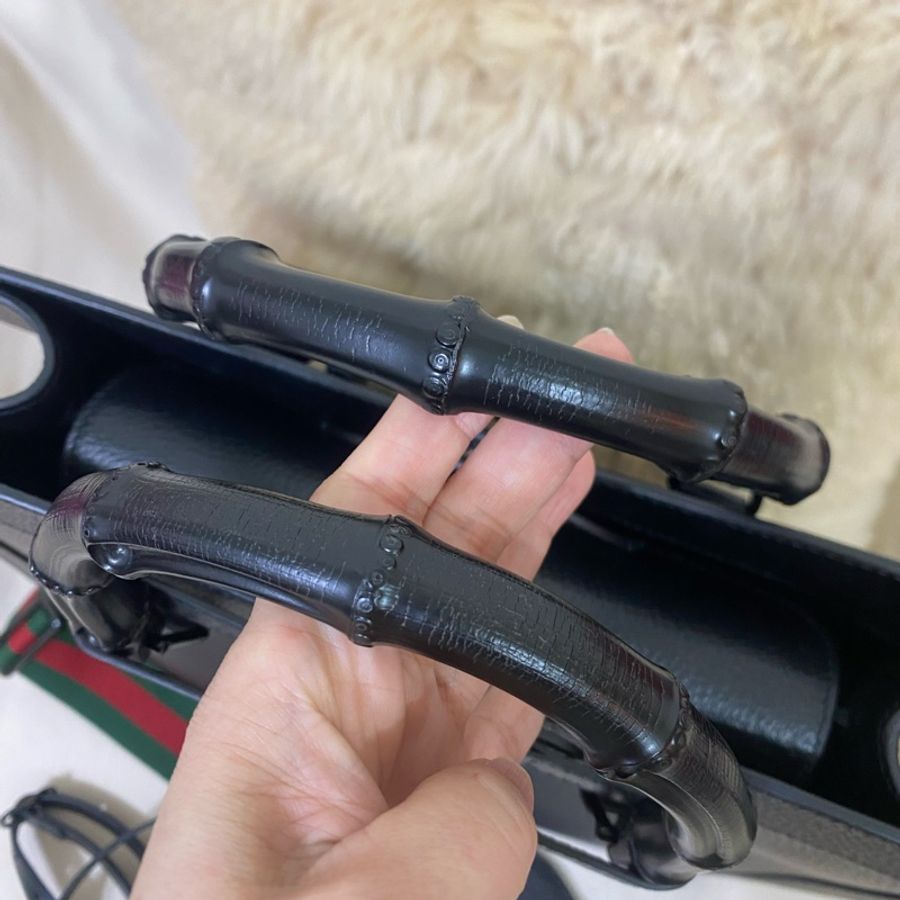 Gucci Diana 竹節手把托特包-29