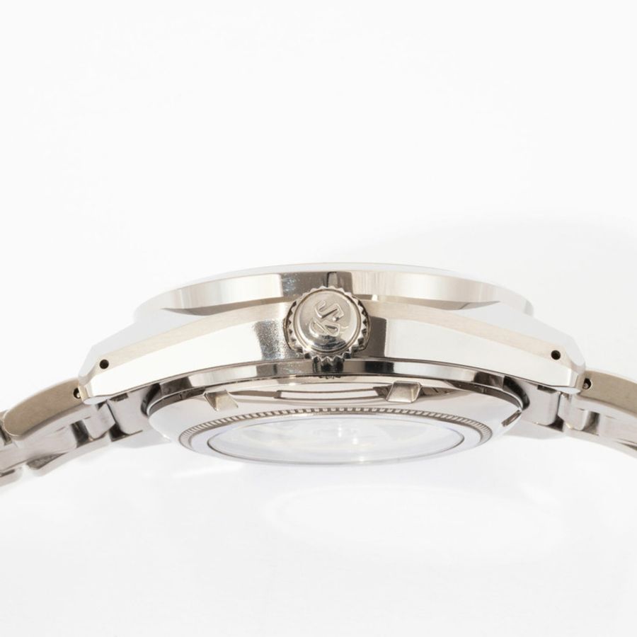 Grand Seiko Heritage 系列機械高頻腕錶 SBGJ255 亮鈦銀色 男士腕錶-8