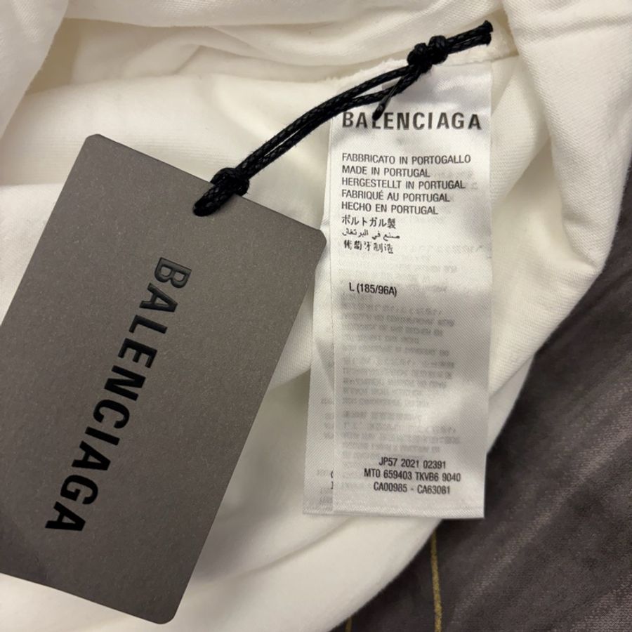{年前限時清衣櫥啦!}Balenciaga 巴黎世家 破壞長帽T 全新-3